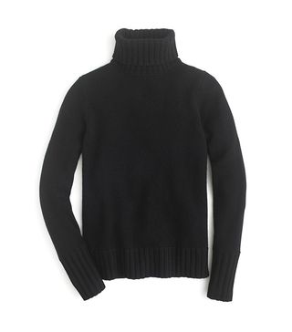 J.Crew + Collection Cashmere Chunky Turtleneck Sweater