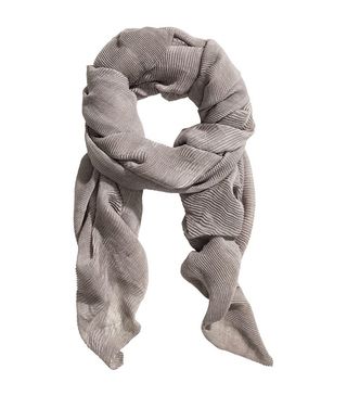 H&M + Pleated Scarf