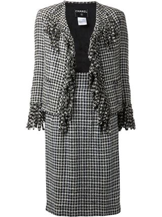 Chanel + Houndstooth Suit