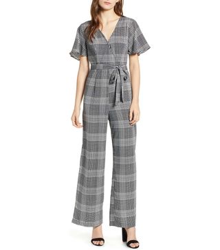 Leith + Tie Front Jumpsuit