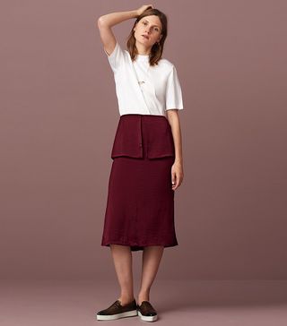 Finery London + Bideford Soft Peplum Skirt