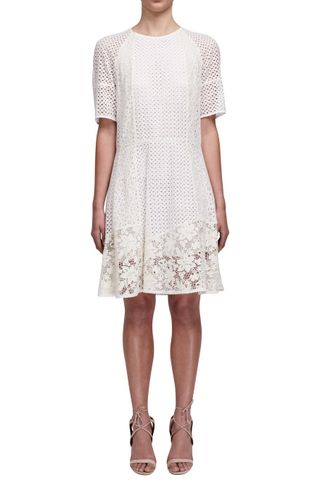 See by Chloé + Lace Short Sleeve Dress