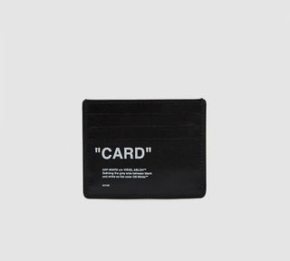 Off-White + Quote Cardholder