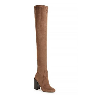 A Celebrity Guide to Wearing Thigh-High Boots | Who What Wear