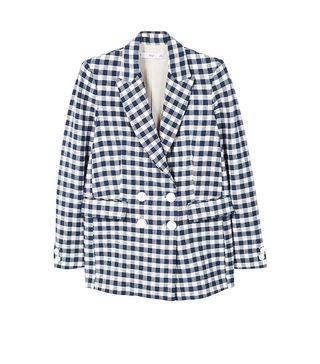 Mango + Gingham Blazer