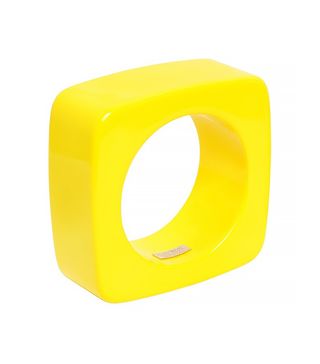 DSquared2 + Oversized Square Perspex Cuff Bracelet