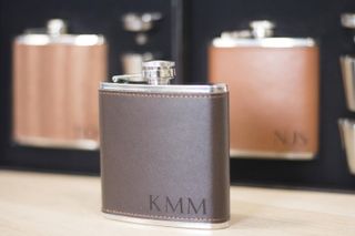 Etsy + Personalized Flask Gift Set