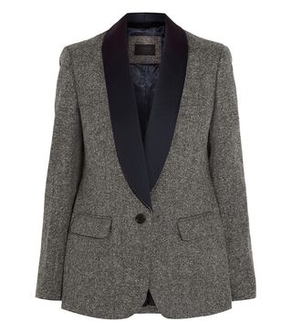 J.Crew Collection + Satin-Trimmed Blazer