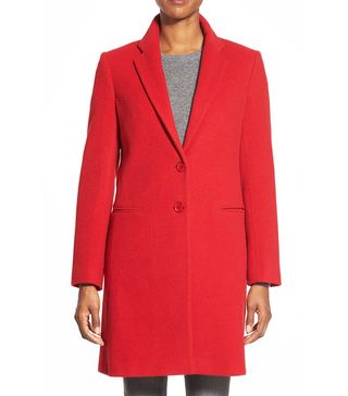 Charles Gray London + Wool Blend College Coat