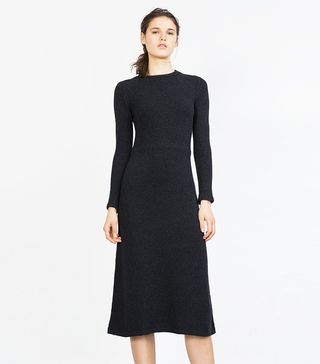 Zara + Long Minimal Dress