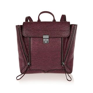 3.1 Phillip Lim + The Pashli Textured-Leather Backpack