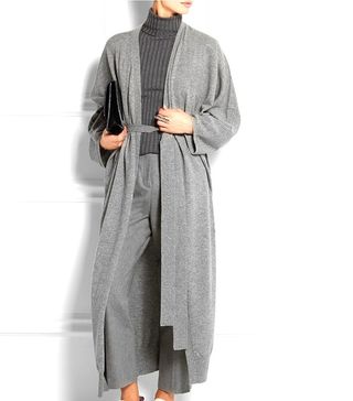 Tomas Maier + Belted Cashmere Cardigan