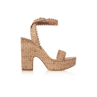Tabitha Simmons + Harlow Perforated Sandals