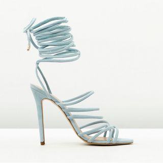 The Mode Collective + Multi Strap Lace Up Sandals