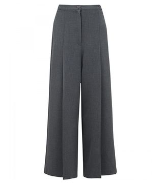 Atterley + Alexis Pleat Front Trouser in Grey