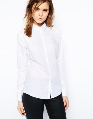 ASOS + Fitted White Shirt