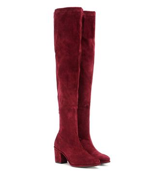 Opening Ceremony + Marquee Suede Over-the-Knee Boots