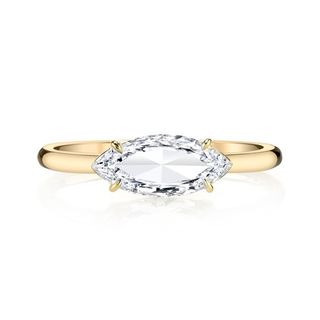 Anita Ko + Marquis-Cut Diamond Ring