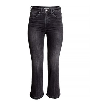 H&M + Cropped Flare Jeans