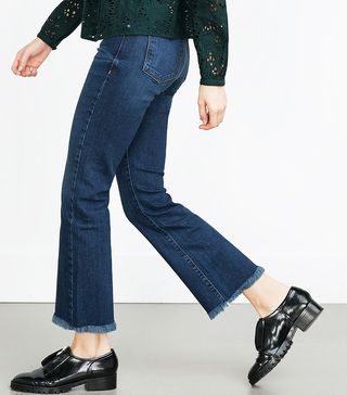 Zara + Denim Trousers