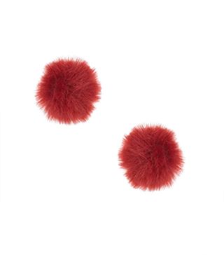 Freedom at Topshop + Pom Pom Stud Earrings