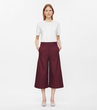 COS + Wool Cropped Trousers