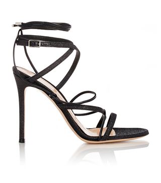 Gianvito Rossi + Glitter Ankle-Strap Sandals $795