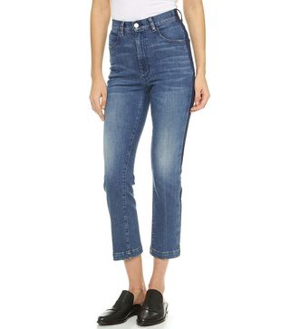 Rachel Comey + Cropped Tux Jeans