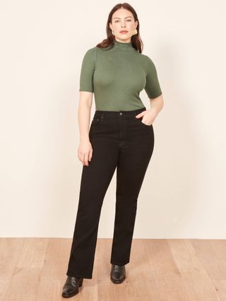 Reformation + Candice High Bootcut Jeans