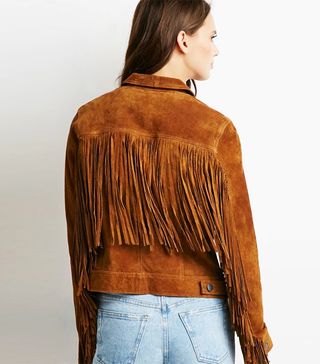 Forever 21 + Suede Fringe Jacket