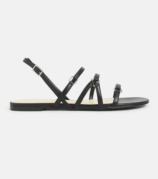 Charles & Keith + Tri-Strap Slingback Sandals