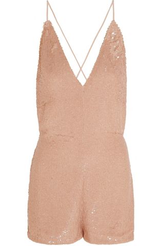 Valentino + Sequined Playsuit