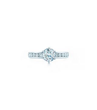 Tiffany & Co. + The Tiffany Setting With Diamond Band