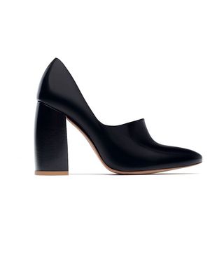 Zara + Chunky Heel Shoe