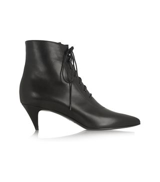 Saint Laurent + Leather Ankle Boots