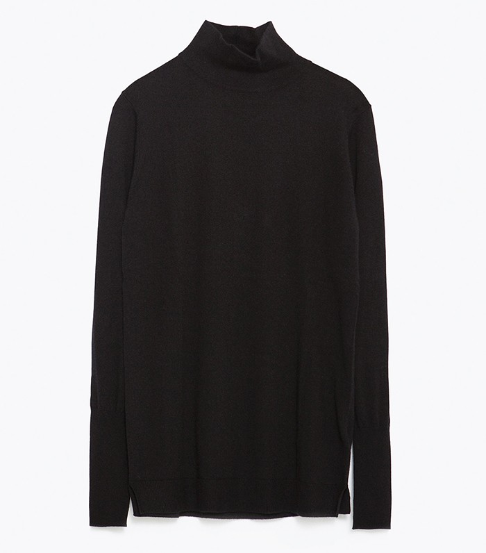 Zara + Polo Neck Sweater