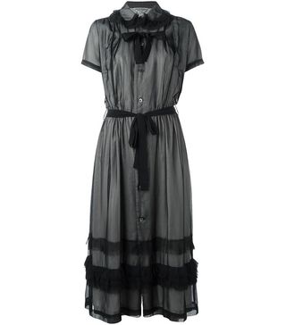 Vintage Comme des Garçons + Vintage Sheer Overlay Dress