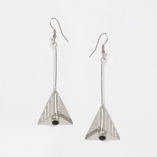ASOS + Bar Triangle Earrings