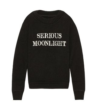The Elder Statesman + Serious Moonlight Intarsia Cashmere Sweater
