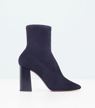 Mango + Suede Ankle Boots