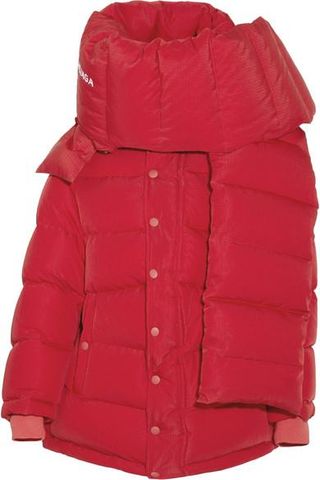 Balenciaga + Oversized Quilted Shell Down Jacket