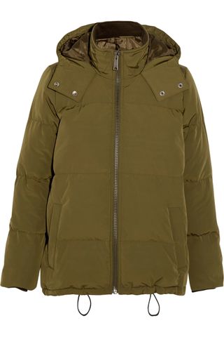 Madewell + Hooded Quilted Shell Down Jacket