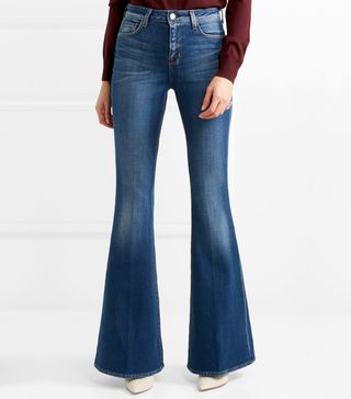 L'Agence + Solana High-rise Flared Jeans