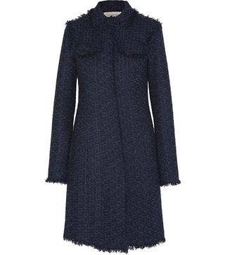 Nina Ricci + Wool-Blend Tweed Coat