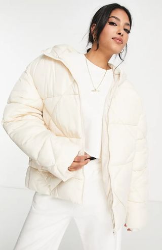 ASOS Design + Quilted Oversize Puffer Jacket