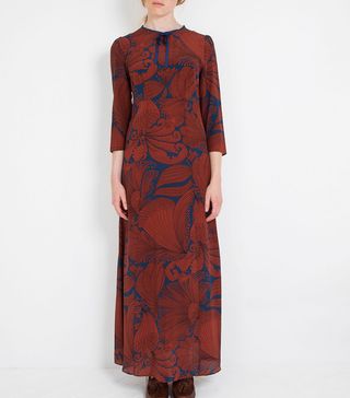 Capri + Long Silk Dress