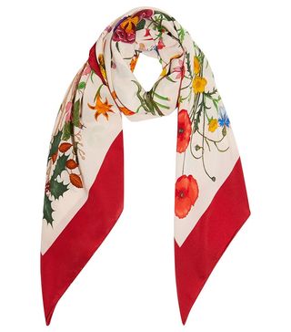 Gucci + Printed Silk-Twill Scarf