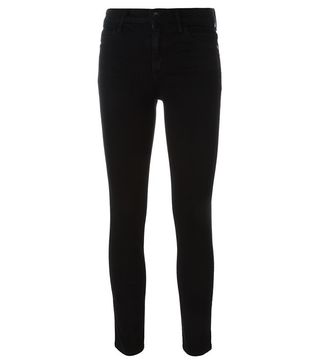 Helmut Lang + Cropped Skinny Jeans