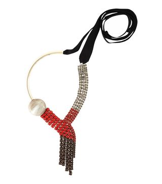 Marni + Crystal Embellished Necklace