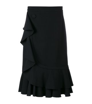 J.W.Anderson + Frill Trimmed Skirt